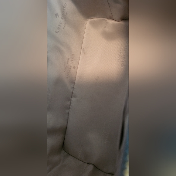 EUC Kate Spade Vanity Case Bag in Tiffany Blue - Picture 3 of 15